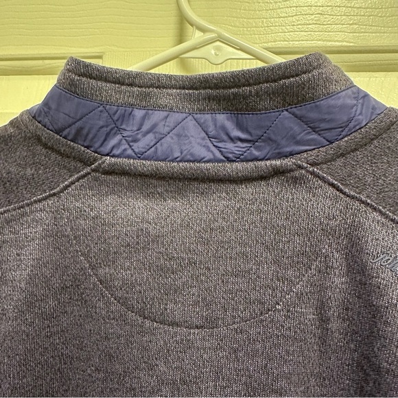 JOHNNIE-O REFLEX Jam Purple 1/4 Zip Long Sleeve Activewear Sweater Size Medium - Picture 3 of 8